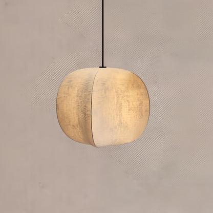 Wabi Sabi Linen Led Pendant Light - Elegant Modern Lighting Fixture 6