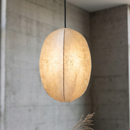 Elara Haus Panel Globe Pendant Lamp with Hanging Cord