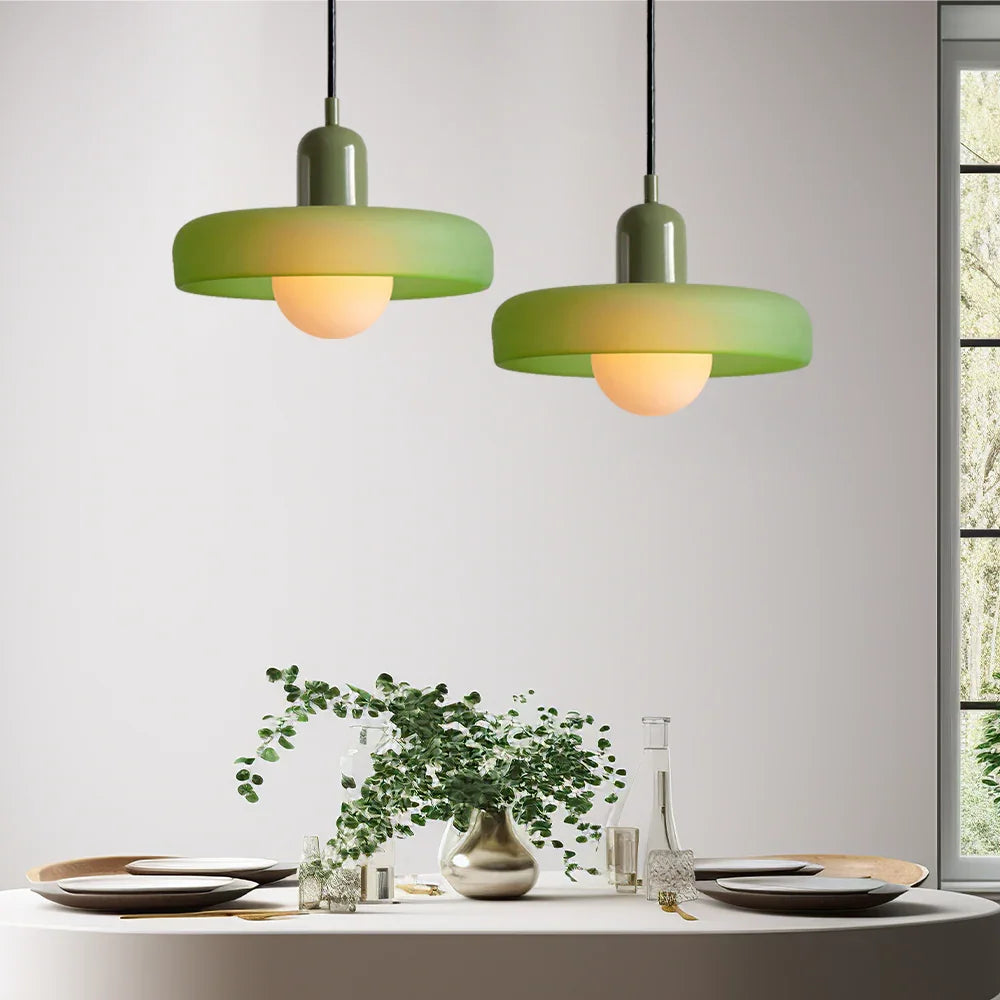 Elara Haus Pendant Light - Glass Kitchen Pendant Lighting Contemporary Design 15