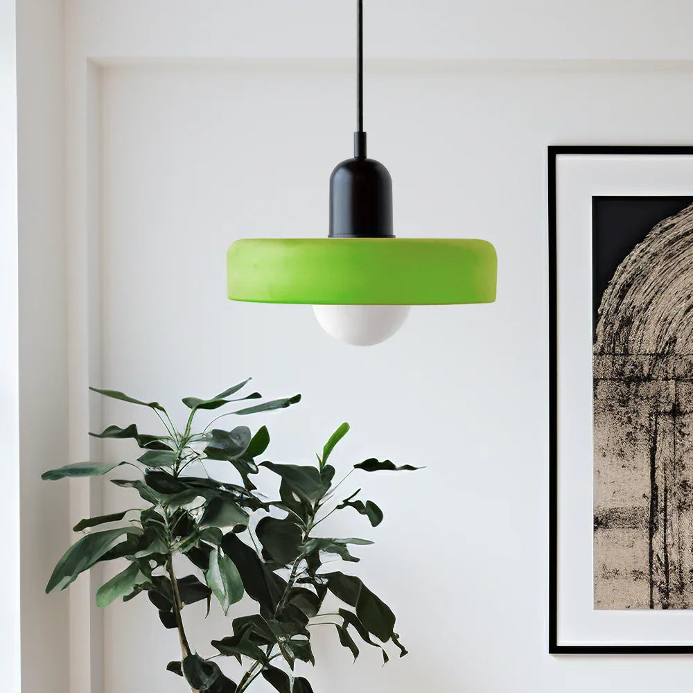 Elara Haus Pendant Light - Glass Kitchen Pendant Lighting Contemporary Design 18