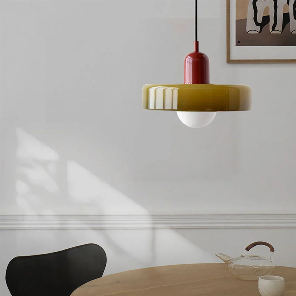 Elara Haus Pendant Light - Glass Kitchen Pendant Lighting Contemporary Design 3