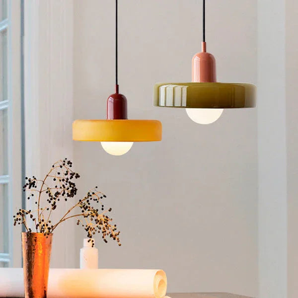 Elara Haus Pendant Light - Glass Kitchen Pendant Lighting Contemporary Design 6