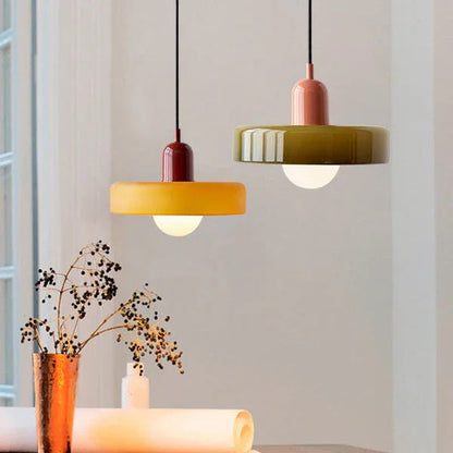 Elara Haus Pendant Light - Glass Kitchen Pendant Lighting Contemporary Design 6