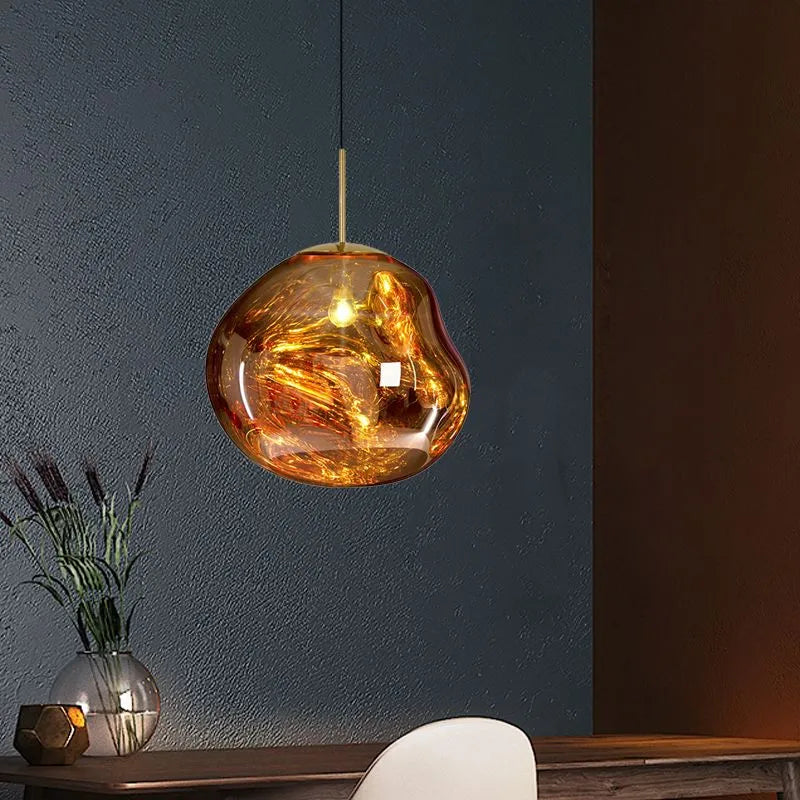 Elara Haus Pendant Light - Metal and Acrylic Kitchen Pendant Lighting 11