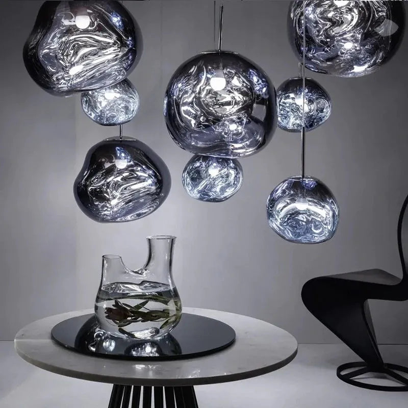 Elara Haus Pendant Light - Metal and Acrylic Kitchen Pendant Lighting 2