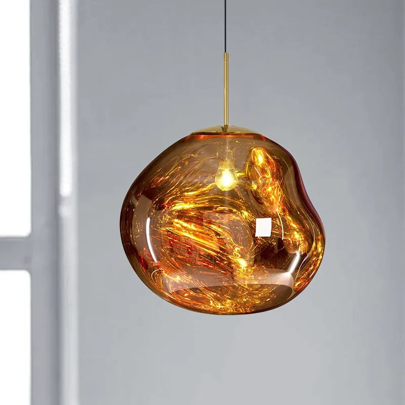 Elara Haus Pendant Light - Metal and Acrylic Kitchen Pendant Lighting 7