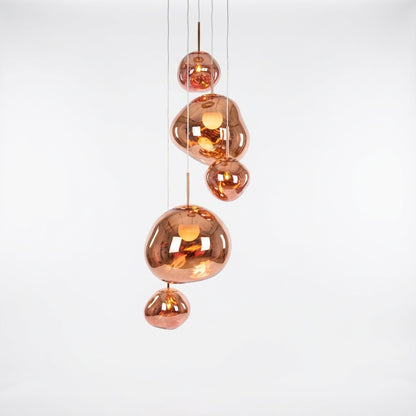 Elara Haus Pendant Light - Metal and Acrylic Kitchen Pendant Lighting