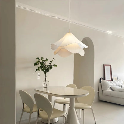 Elara Haus Pendant Light - Metal and Fabric Kitchen Pendant Lighting 40cm 50cm 60cm 2