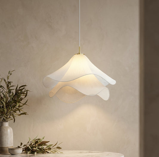 Elara Haus Pendant Light - Metal and Fabric Kitchen Pendant Lighting 40cm 50cm 60cm