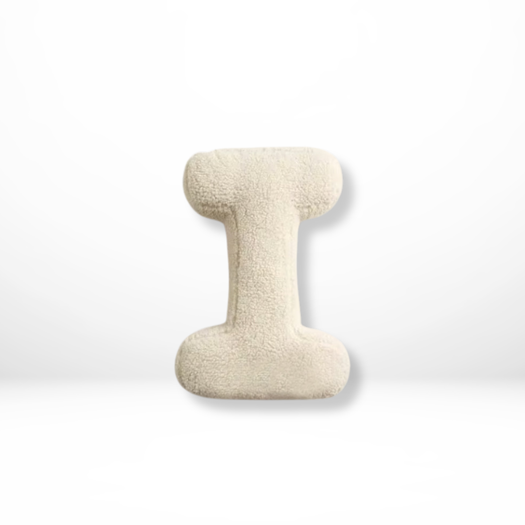 Avenia - Velvet Alphabet Decorative Cushion With Letters A To Z 13