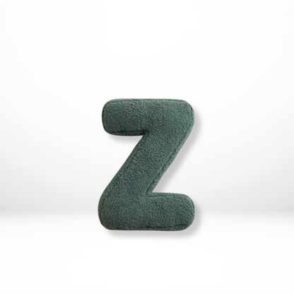 Avenia - Velvet Alphabet Decorative Cushion With Letters A To Z 18
