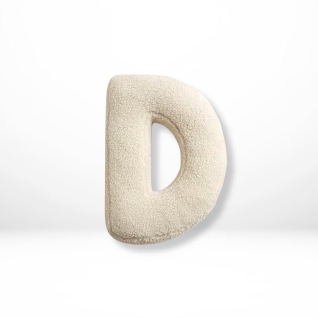 Avenia - Velvet Alphabet Decorative Cushion With Letters A To Z 7