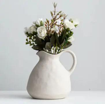 Nordic Handmade Jug Vase | Ceramic 1