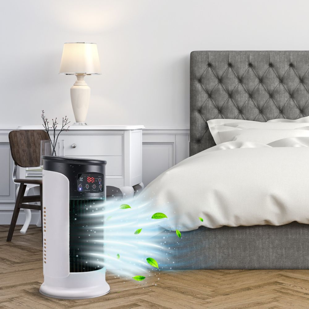 Elara Haus Portable Evaporative Air Cooler with Digital Display & Mist Humidifier
