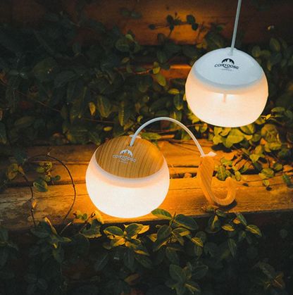 Portable LED camping lamp with handle – outdoor & scandi style 3