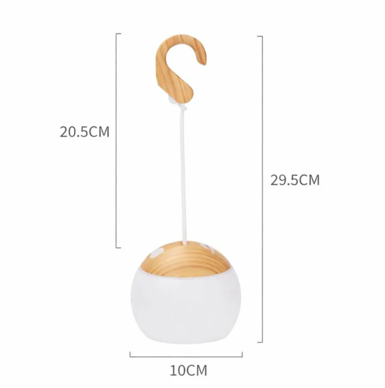 Portable LED camping lamp with handle – outdoor & scandi style 7