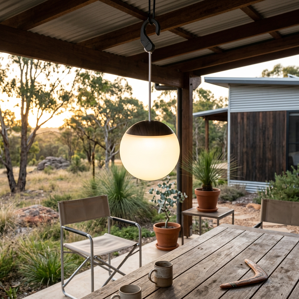 Elara Haus Portable LED Camping Lantern with Hanging Hook