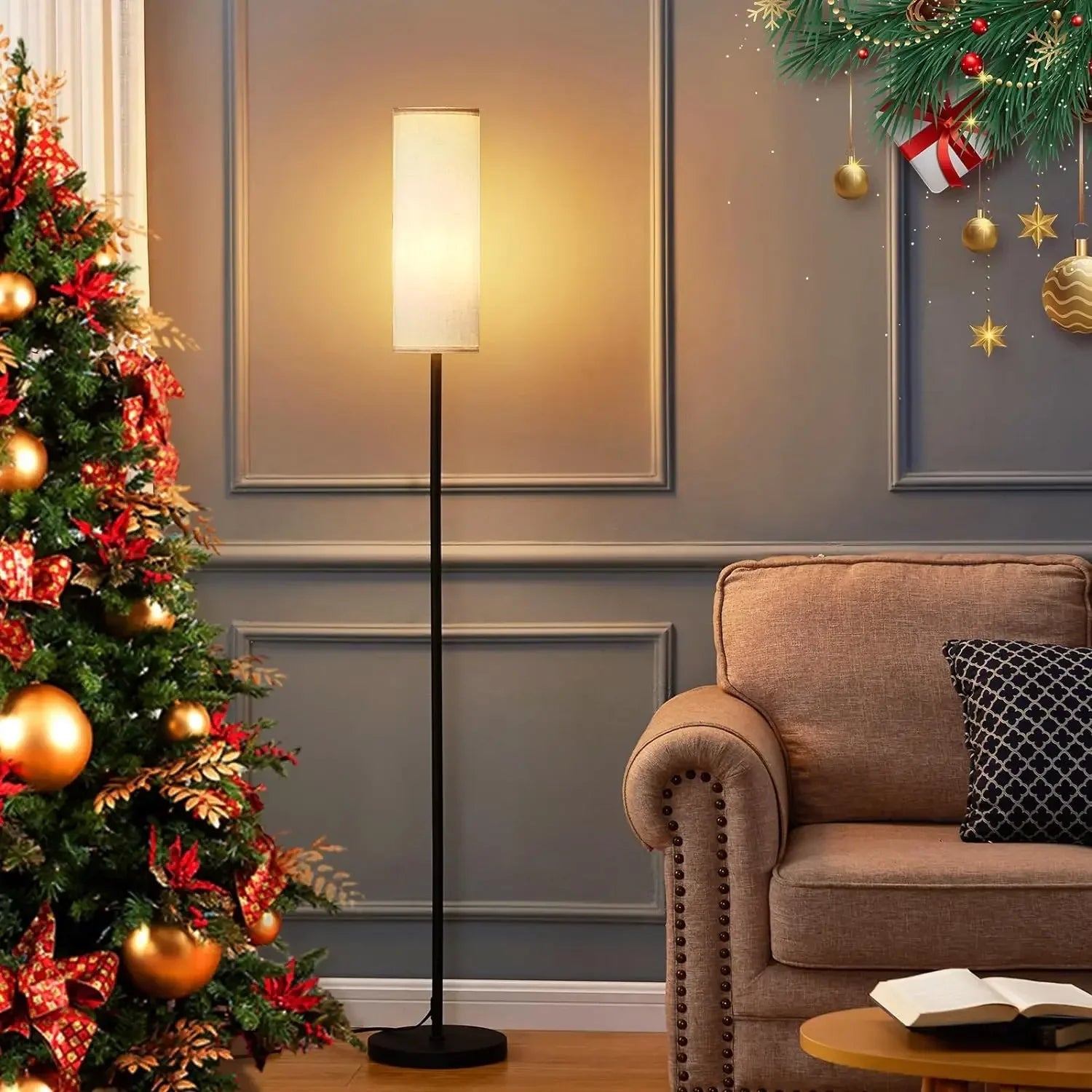Poirela – Pound-shaped Floor Lamp 1