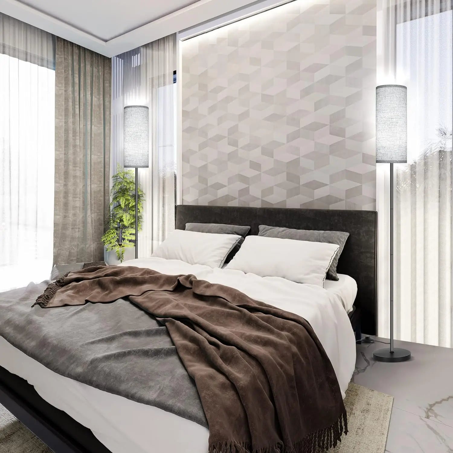 Poirela – Pound-shaped Floor Lamp 3