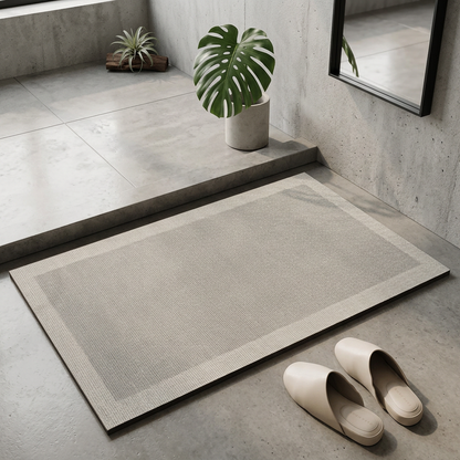 Elara Haus Quick-Drying Absorbent Bathroom Floor Mat