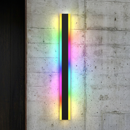 Elara Haus RGB Linear Outdoor LED Strip Wall Light