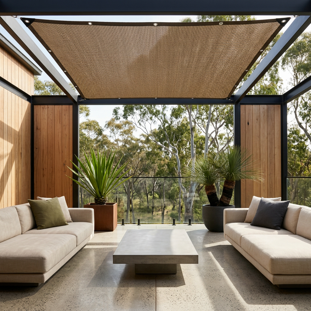Elara Haus Rectangular Pergola Shade Fabric Panel