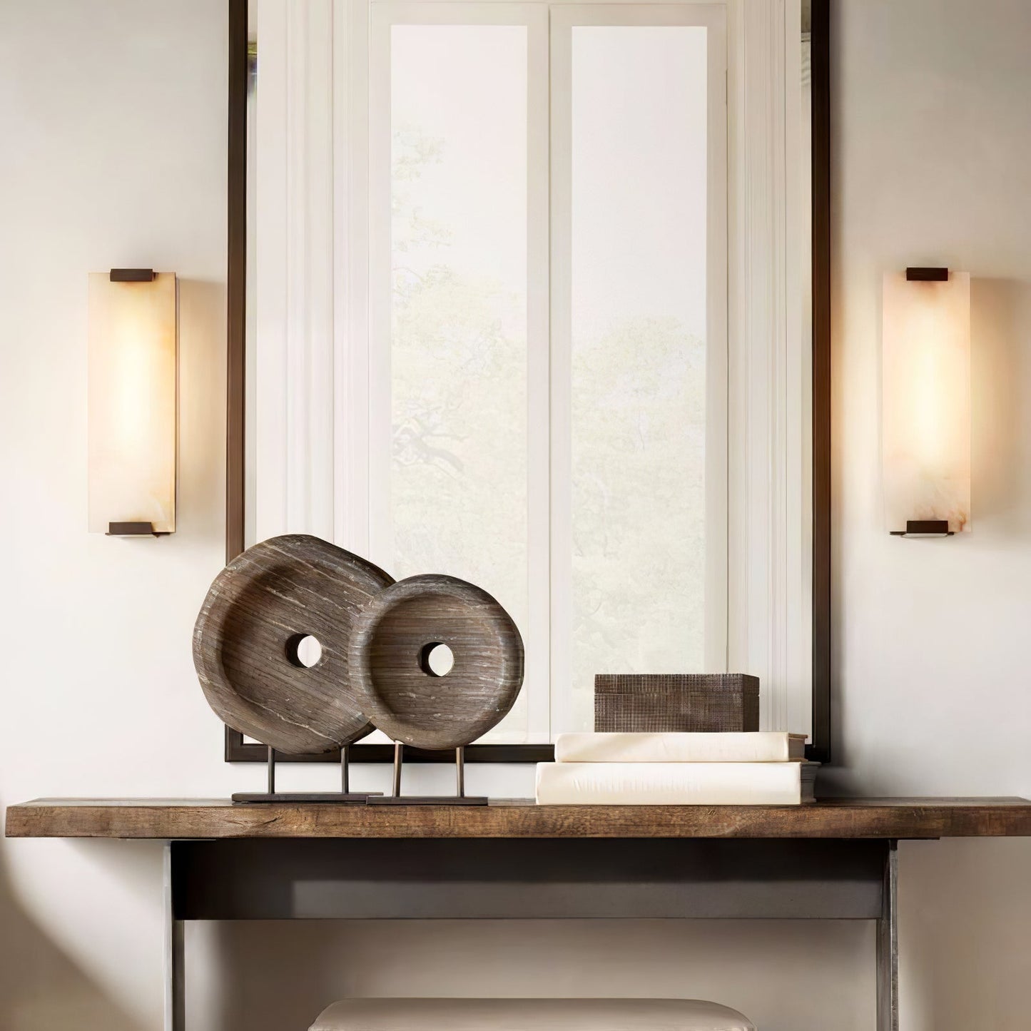 Roux Alabaster wall sconce 3