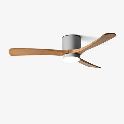 Nordic Wooden Ceiling Fan Light 1