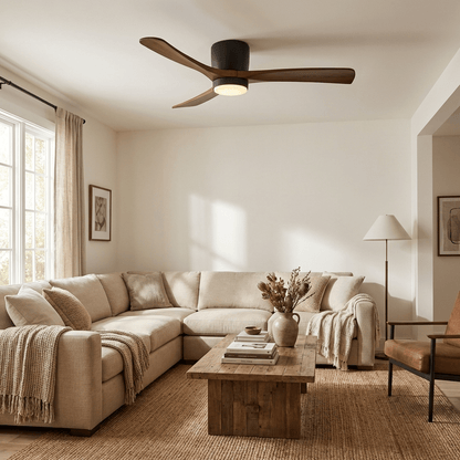 Nordic Wooden Ceiling Fan Light 4