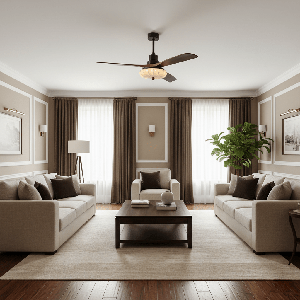 Lotus Bloom Ceiling Fan Light 7