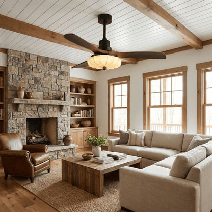 Lotus Bloom Ceiling Fan Light 2