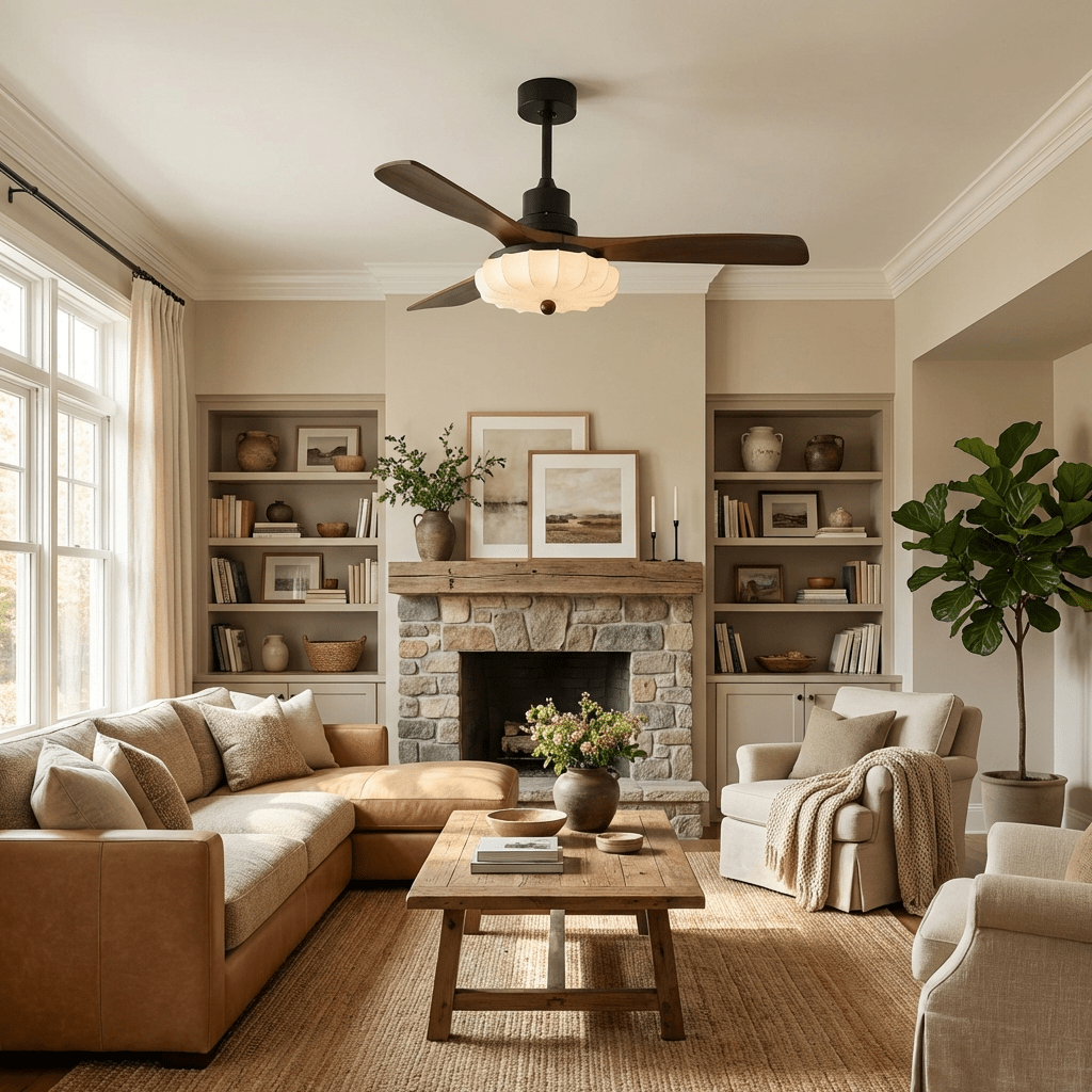 Lotus Bloom Ceiling Fan Light 3