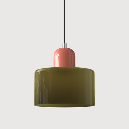 Elara Haus Retro Glass Pendant