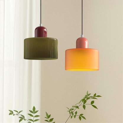 Elara Haus Retro Glass Pendant