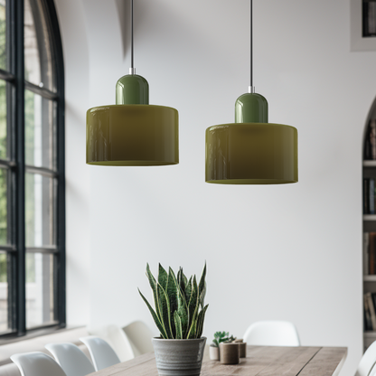Elara Haus Retro Glass Pendant