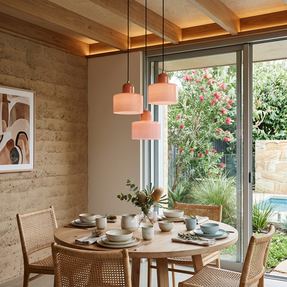 Elara Haus Retro Glass Pendant