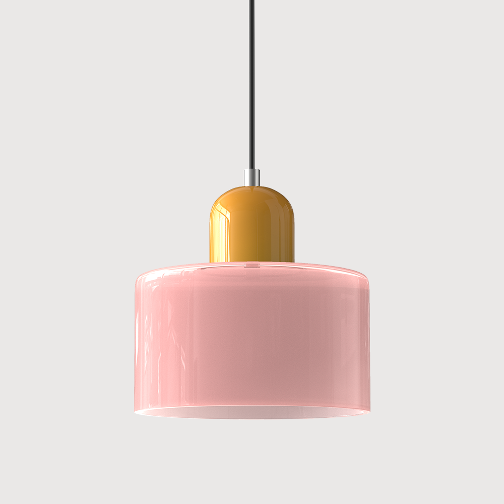 Elara Haus Retro Glass Pendant