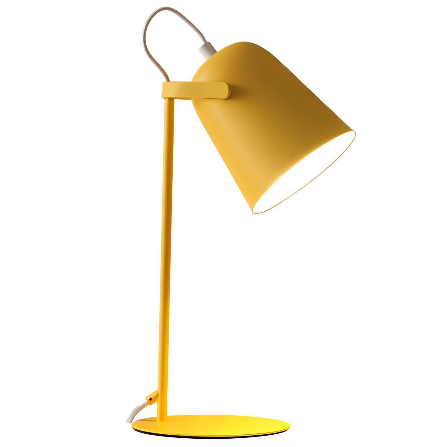 Elara Haus Retro Macaron Table Light - Matte Metal Reading Lamp