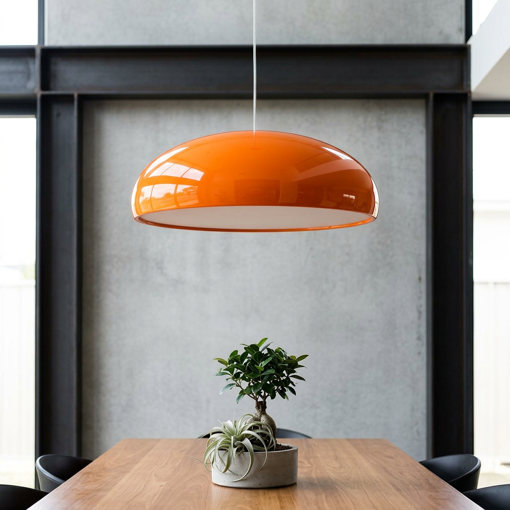 Elara Haus Retro Metal Pendant Light
