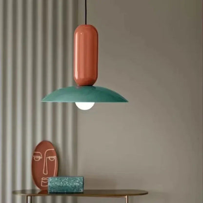 Colorful Pendant Lamp in Retro-Modern Style 3