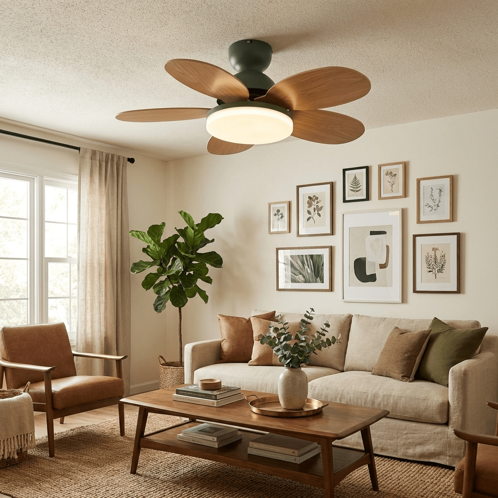Petalo Ceiling Fan Light 8