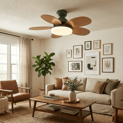 Petalo Ceiling Fan Light 8