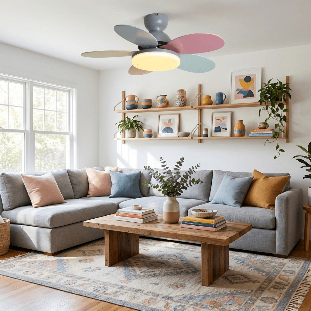 Petalo Ceiling Fan Light 3