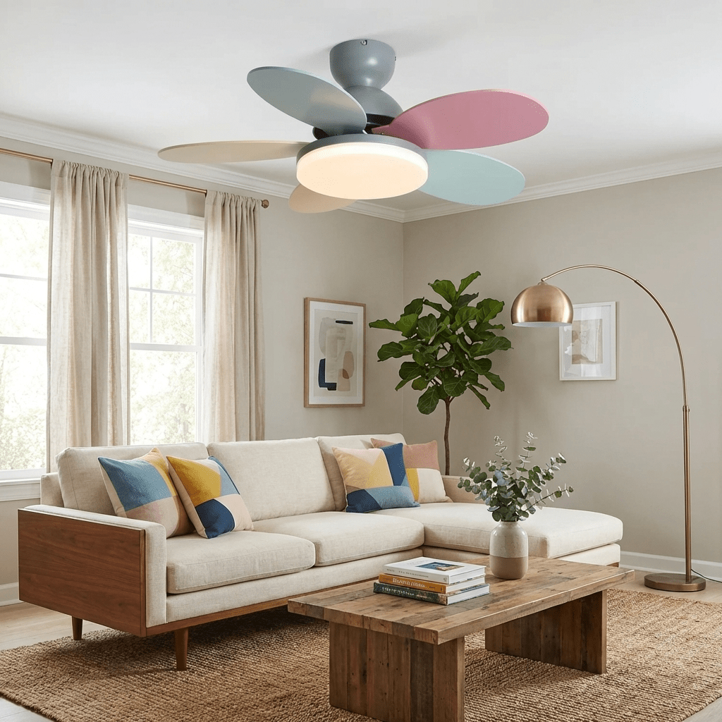 Petalo Ceiling Fan Light 4