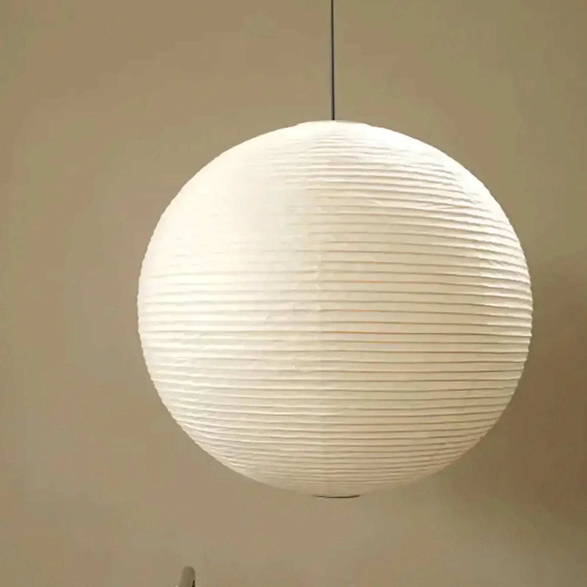 ROUND PAPER LANTERN PENDANT | WHITE RICE PAPER | CL03215 0