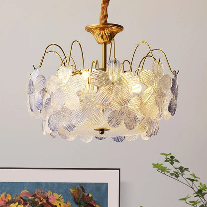 Elegant Floral Style Chandelier Pendant Lamp 0