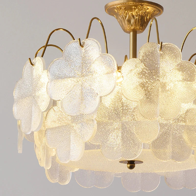Elegant Floral Style Chandelier Pendant Lamp 4