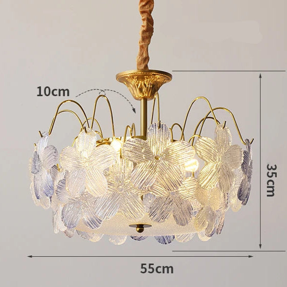 Elegant Floral Style Chandelier Pendant Lamp 5