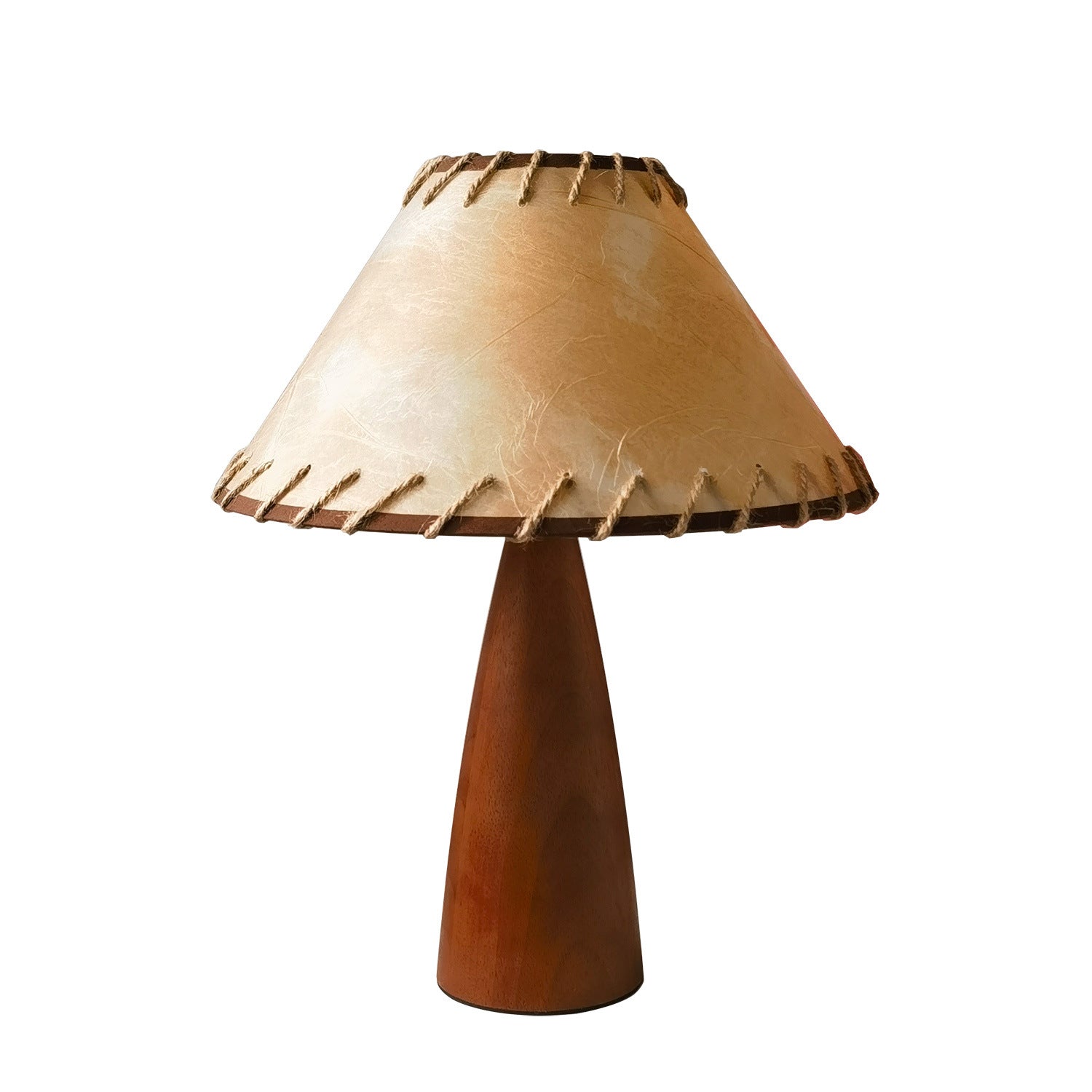 Rowan Retro Solid Wood Table Lamp 2
