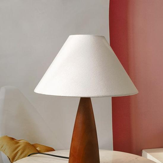 Rowan Retro Solid Wood Table Lamp 5